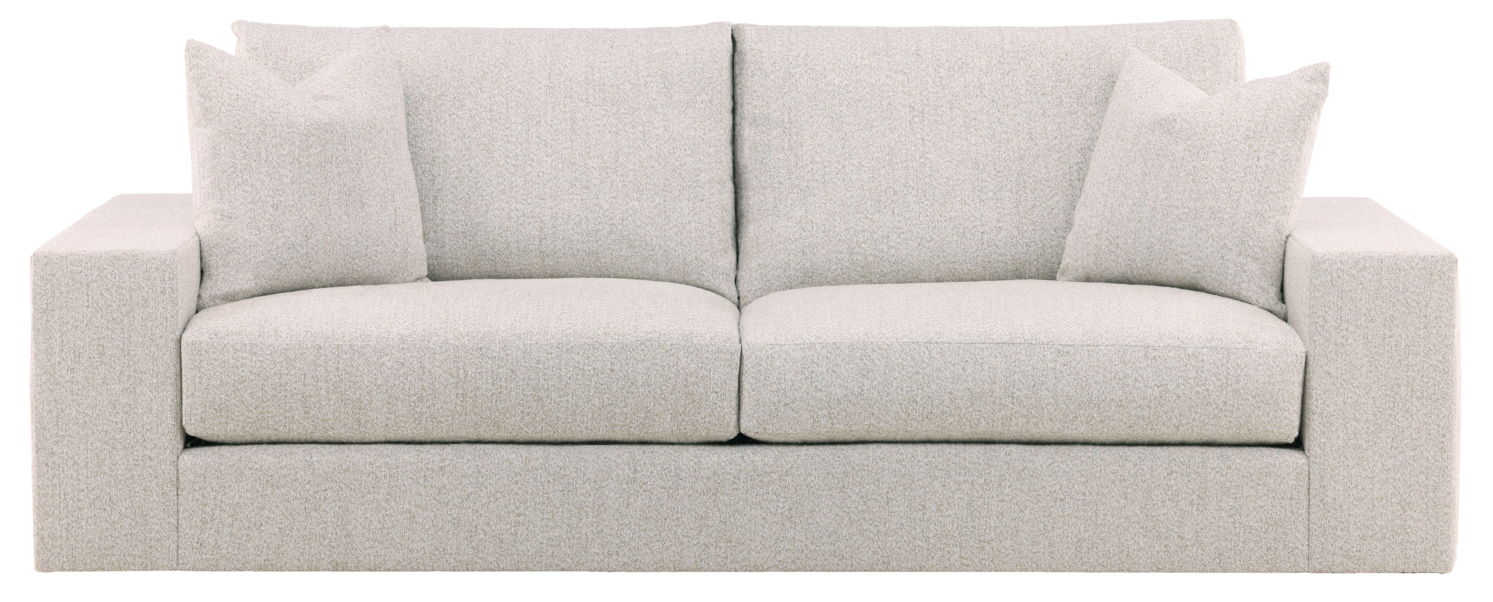 Vanguard Living Room Two Cushion Sofas Lucca Stocked Two Seat Sofa